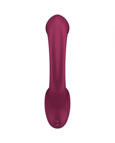 SATISFYER - G PER DEA 2 VIBRATORE CONIGLIO BOTTIGLIA BORDEAUX