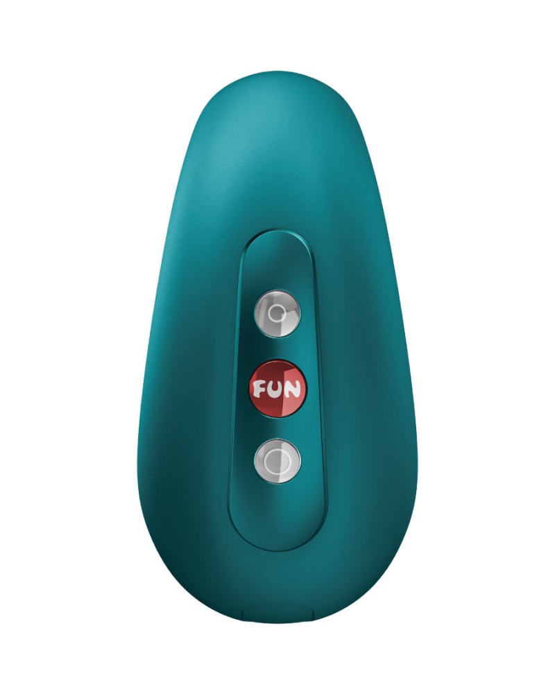 FUN FACTORY - CHERIE DOUBLE AIR PULSE VIBRATORE BOTTIGLIA VERDE