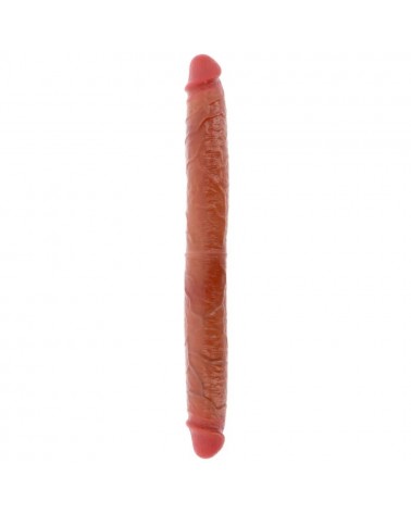 GET REAL - DILDO IN SILICONE A DOPPIA ESTREMITÀ CARAMELLO 46 CM