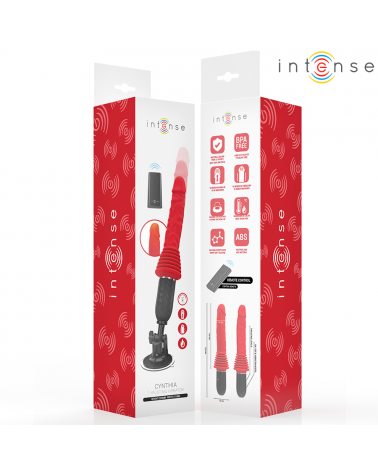 INTENSE - VIBRATORE A SPINTA CYNTHIA CON TELECOMANDO