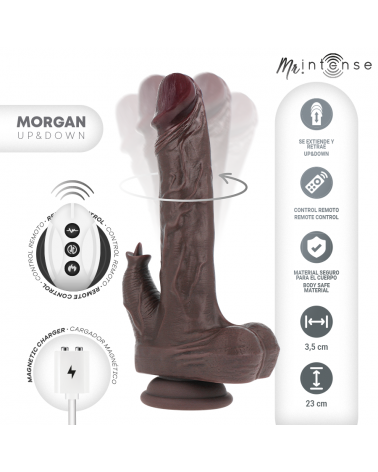 MR INTENSE - MORGAN PENE REALISTICO TELECOMANDO 23 CM -O- 3,5 CM