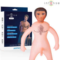 INTENSE DOLLS - BAMBOLA GONFIABILE ANTHONY CON PENE 3D