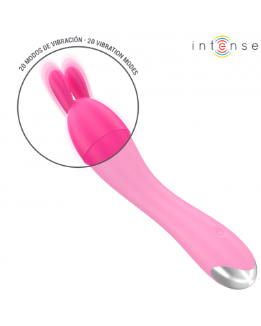 INTENSE - CHER VIBRATORE CON TESTINE INTERCAMBIABILI