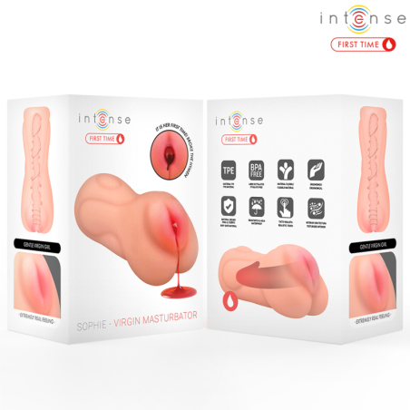 INTENSE FIRST TIME - SOPHIE VERGINE MASTURBATORE CON SANGUINAMENTO