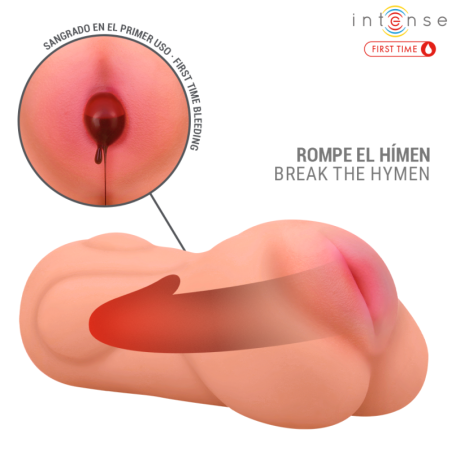 INTENSE FIRST TIME - SOPHIE VERGINE MASTURBATORE CON SANGUINAMENTO