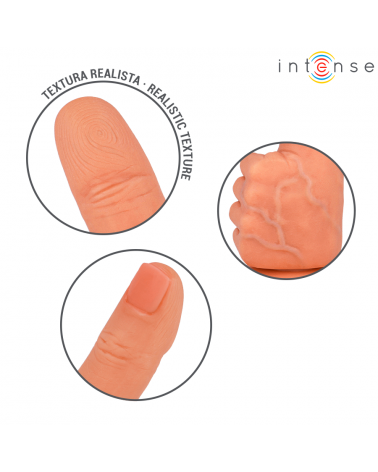 INTENSE - BENDER STIMOLATORE PUNTO G FLESSIBILE MANO 11,3 CM