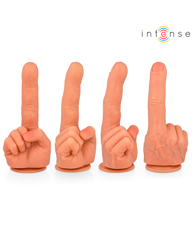 INTENSE - HUBERT STIMOLATORE PUNTO G FLESSIBILE MANO 14,2 CM
