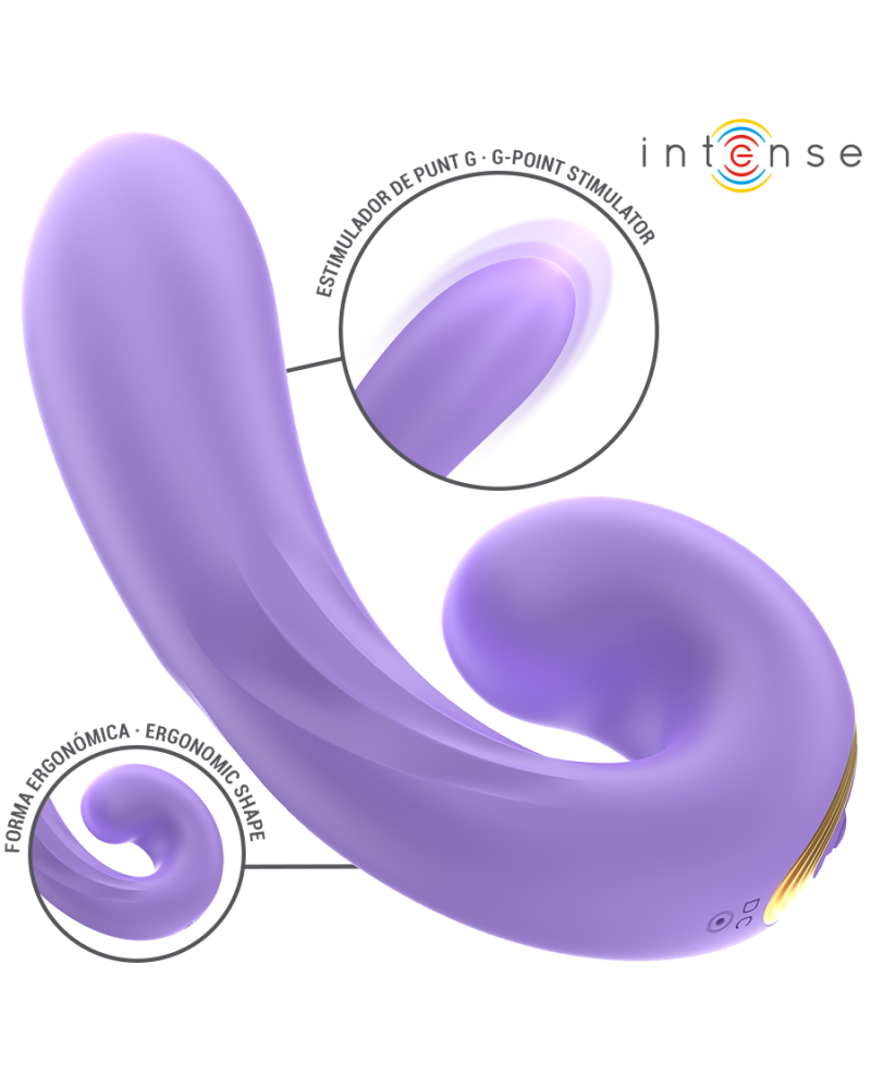 INTENSE - STIMOLATORE CLITORIDEO A DOPPIA VIBRAZIONE MERYL
