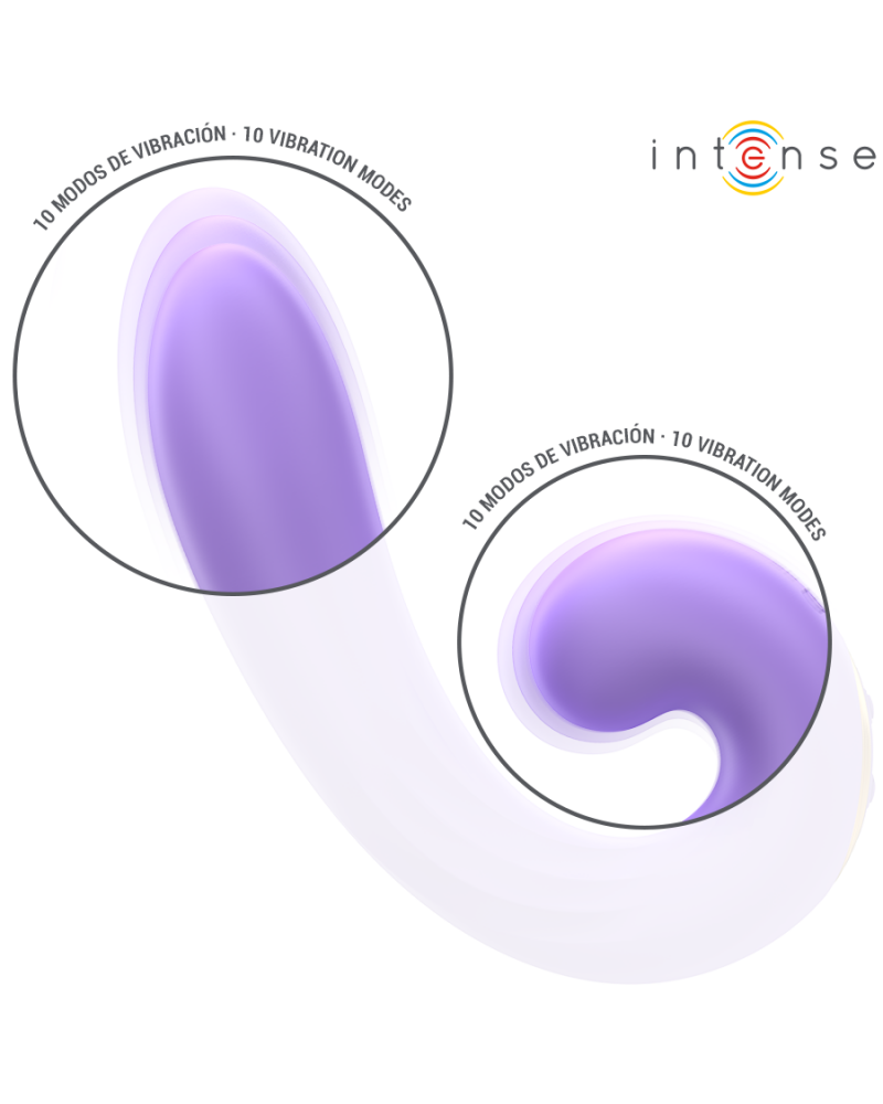 INTENSE - STIMOLATORE CLITORIDEO A DOPPIA VIBRAZIONE MERYL