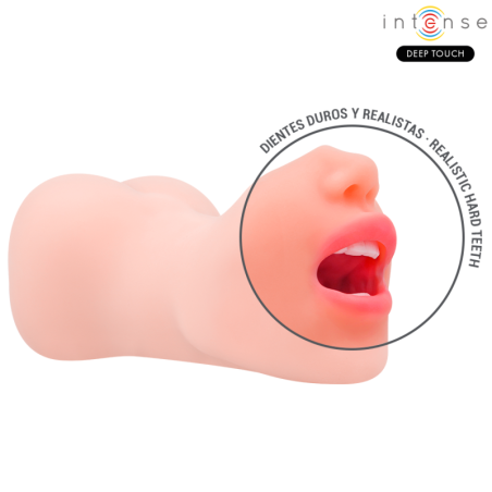 INTENSE DEEP TOUCH - MASTURBATORE RILEY A DOPPIA BOCCA E VAGINA
