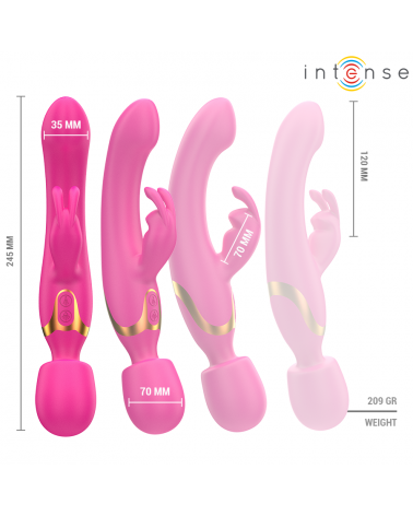 INTENSE - WINONA DOPPIO VIBRATORE CONIGLIO E BACCHETTA