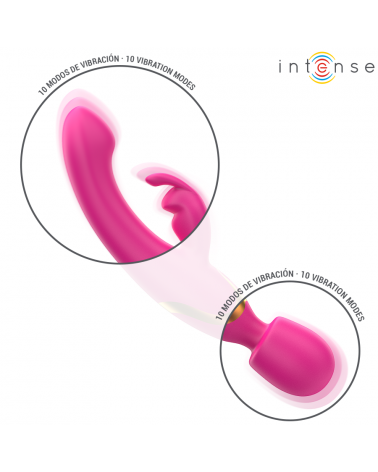 INTENSE - WINONA DOPPIO VIBRATORE CONIGLIO E BACCHETTA