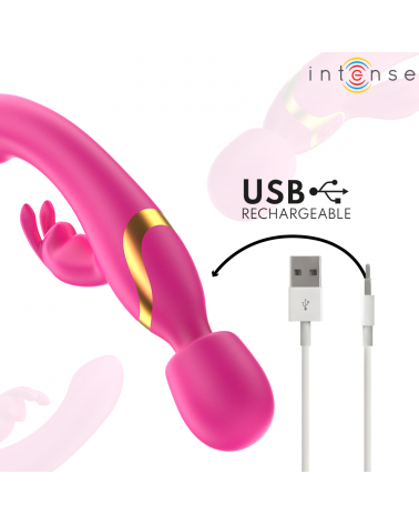 INTENSE - WINONA DOPPIO VIBRATORE CONIGLIO E BACCHETTA