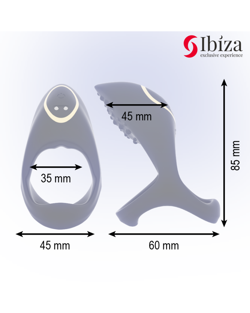 IBIZA - ANELLO PER IL PENE MULTISENSORIALE
