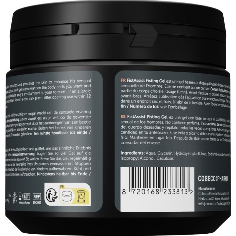 COBECO - FIST ASSIST FISTING GEL EXTRA-DENSO A BASE D'ACQUA 500 ML