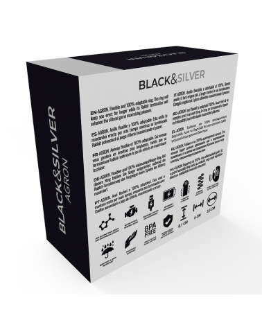 BLACKSILVER - ANELLO AGRON 2.O