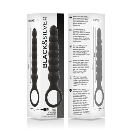 BLACKSILVER - POTENTE DILATATORE ANALE IN SILICONE BOB