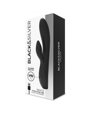 BLACKSILVER - VIBRATORE TOUCH CONTROL KAULTZ