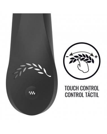 BLACKSILVER - VIBRATORE KEAN TOUCH CONTROL