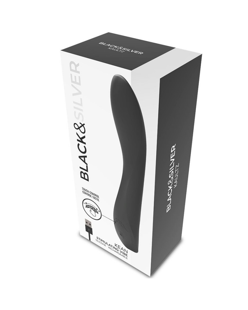 BLACKSILVER - VIBRATORE KEAN TOUCH CONTROL