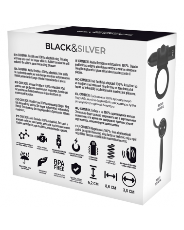 BLACKSILVER - OROLOGIO COCKRING CON TELECOMANDO CAMERONME
