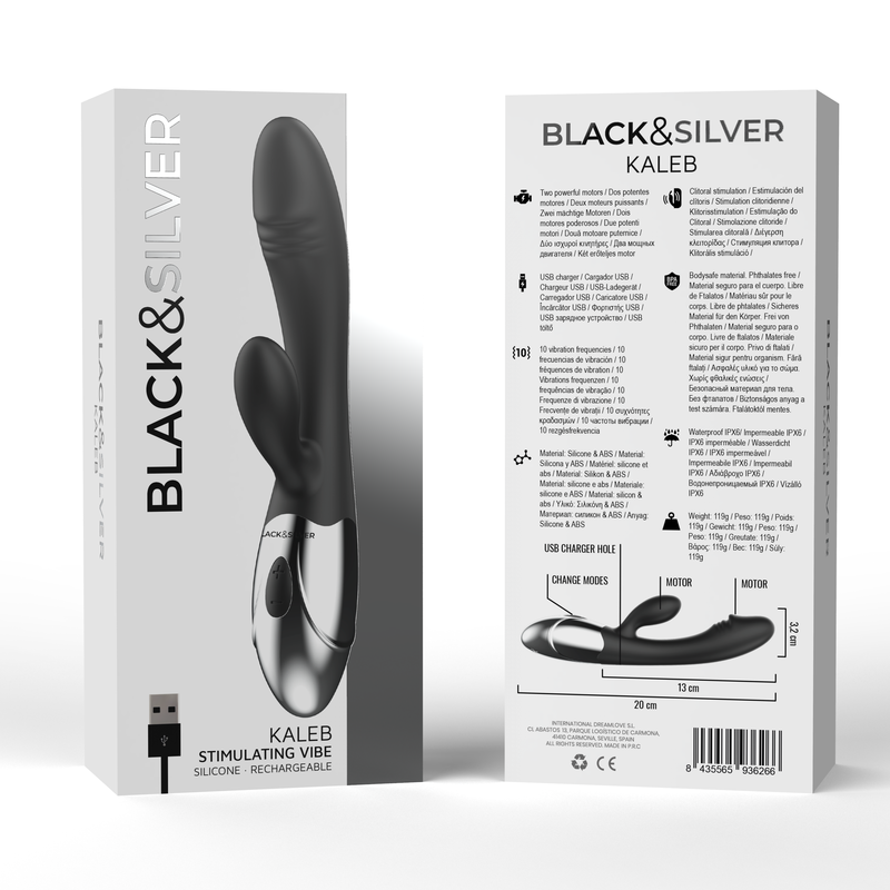 BLACKSILVER - VIBRA STIMOLANTE KALEB