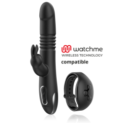 BLACKSILVER - VIBRA STIMOLANTE KENJI COMPATIBILE CON LA TECNOLOGIA WIRELESS WATCHME 2