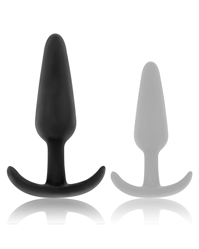 BLACKSILVER - PLUG ANALE IN SILICONE KAEL CON MANICO MEDIO