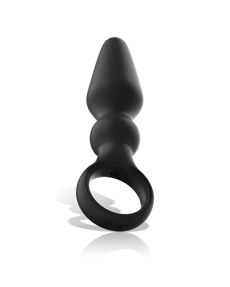 BLACKSILVER - POTENTE PLUG ANALE IN SILICONE OZZY