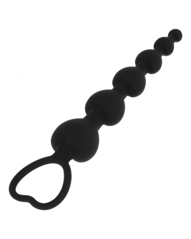 BLACKSILVER - MILA ANALE CATENA DI CUORI 18 CM