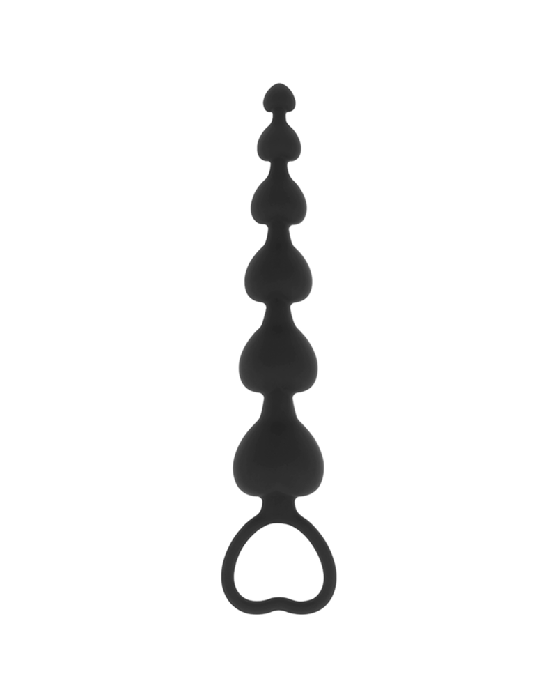 BLACKSILVER - MILA ANALE CATENA DI CUORI 18 CM