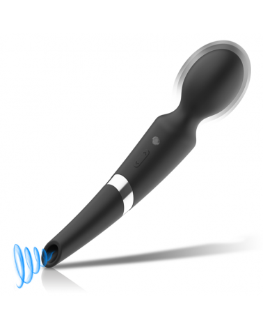 BLACKSILVER - BECK BACCHETTA E VENTOSA 2 IN 1 IN SILICONE