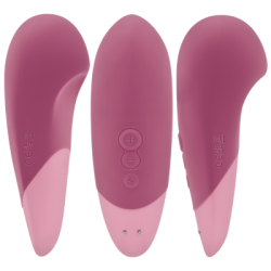 WOMANIZER - VIBE LAY-ON VIBRATORE SILENZIOSO ROSA SCURO 2