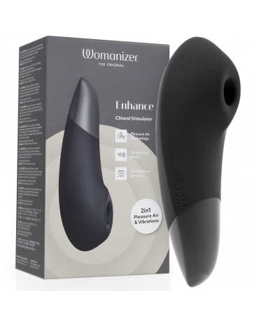 WOMANIZER - STIMOLATORE CLITORIDEO ENHANCE NERO