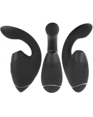 WOMANIZER - DUO NEXT STIMOLATORE DOPPIO CLITORIDEO E PUNTO G NERO 2