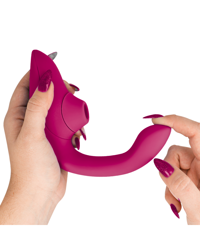 WOMANIZER - VIBRATORE STIMOLATORE CONIGLIO BLEND ROSA VIBRANTE