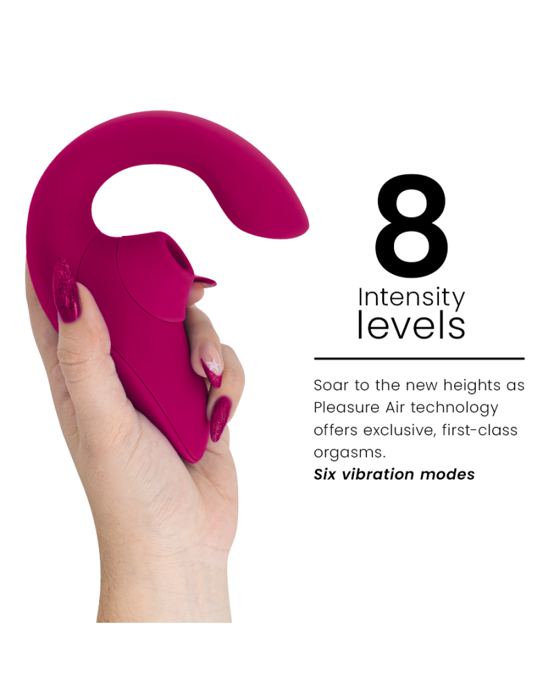 WOMANIZER - VIBRATORE STIMOLATORE CONIGLIO BLEND ROSA VIBRANTE