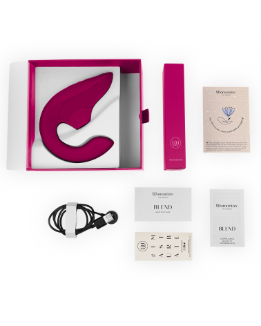 WOMANIZER - VIBRATORE STIMOLATORE CONIGLIO BLEND ROSA VIBRANTE
