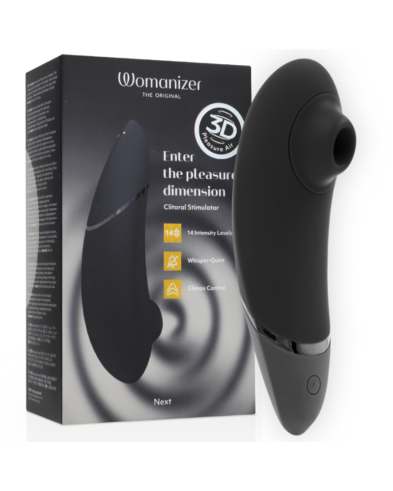WOMANIZER - NEXT STIMOLATORE CLITORIDEO NERO