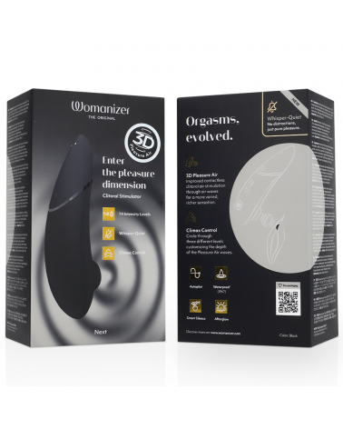WOMANIZER - NEXT STIMOLATORE CLITORIDEO NERO