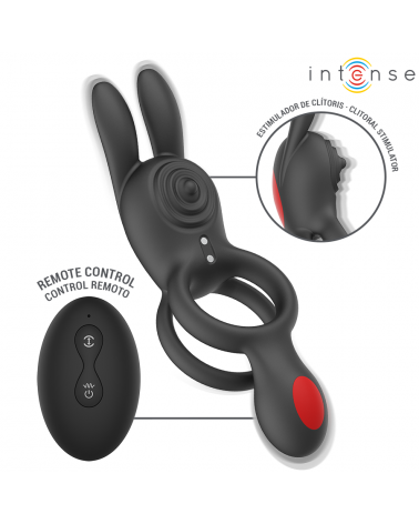 INTENSE - QUINN ANELLO A DOPPIA VIBRAZIONE CON TELECOMANDO