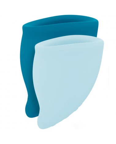 FUN FACTORY - KIT COPPA MESTRUALE FUN TURCHESE