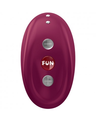 FUN FACTORY - VIBRATORE MEA AIR PULSE ROSSO VINO