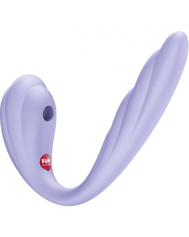 FUN FACTORY - VIBRATORE A DOPPIO IMPULSO D'ARIA INSERIBILE VIVACE VIOLA