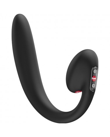 FUN FACTORY - CRESCENDO VIBRATORE A DOPPIO IMPULSO D'ARIA INSERIBILE NERO