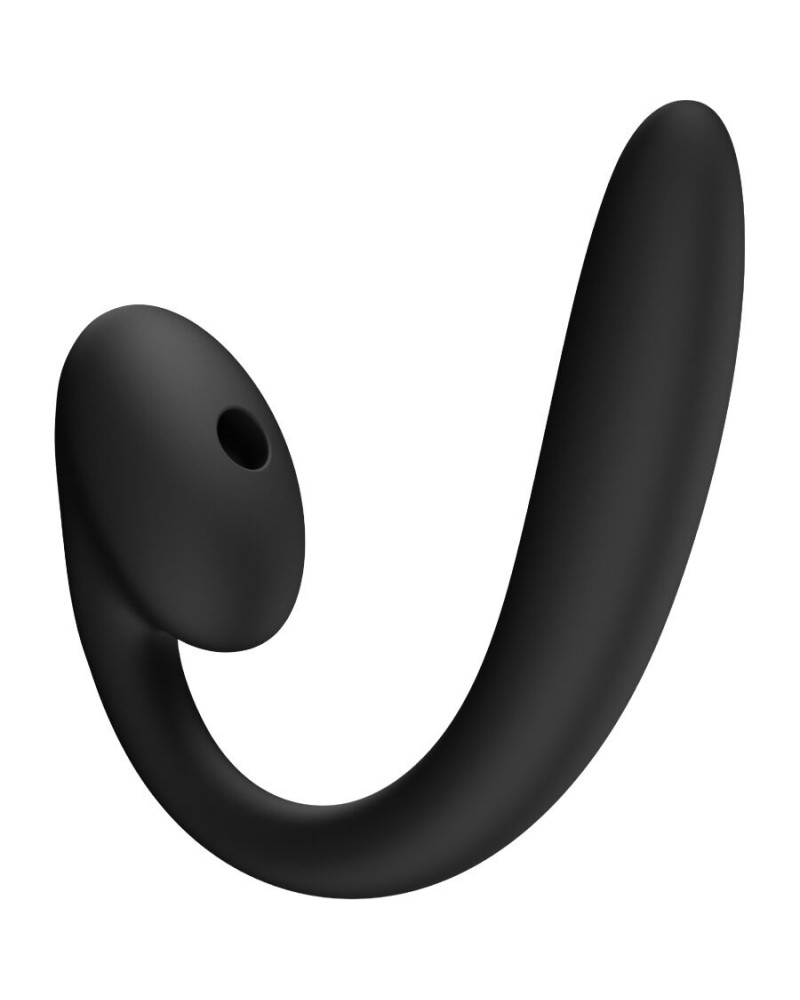 FUN FACTORY - CRESCENDO VIBRATORE A DOPPIO IMPULSO D'ARIA INSERIBILE NERO