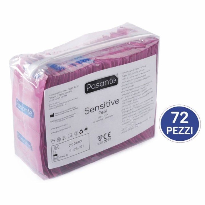 Pasante Sensitive Feel 72 pezzi