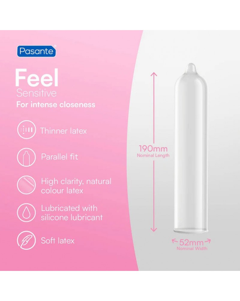 Pasante Sensitive Feel 144 pezzi