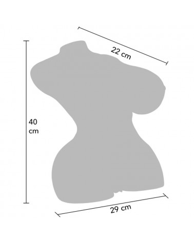 DESIDERIO NASCOSTO - TORSO DI CAGNA DA MUNGITURA ECCITATA MASTURBATORE FEMMINILE 10 KG