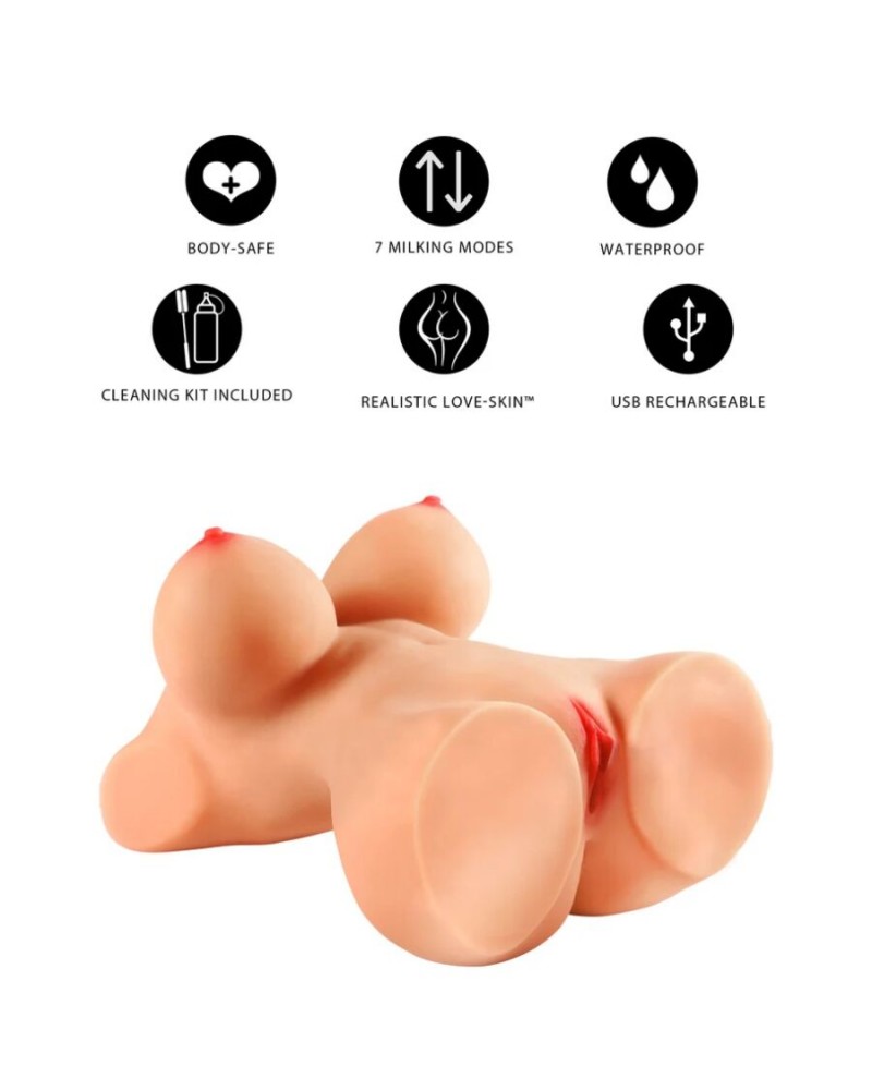 DESIDERIO NASCOSTO - TORSO DI CAGNA DA MUNGITURA ECCITATA MASTURBATORE FEMMINILE 10 KG